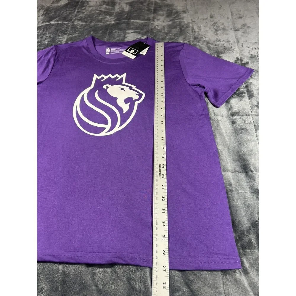 Sacramento‎ Kings Mascot T-Shirt purple size L new with tags